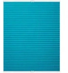 Lichtblick Original Plissee, Blau, Kunststoff, 85x130 cm, Wohntextilien, Rollos &