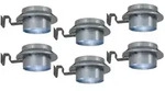 N&auml;ve Solarleuchtenset, Grau, Kunststoff, 6-teilig, 6 cm cm, Lampen & Leuchten,