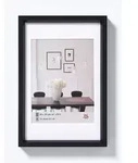 walther design Bilderrahmen, Schwarz, Kunststoff, 50.96x70.96x2.18 cm, Bilder...