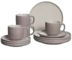 Ritzenhoff Breker Kaffeeservice, Taupe, Keramik, 12-teilig, 2x2x2 cm, Essen &