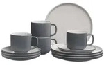 Ritzenhoff Breker Kaffeeservice, Grau, Keramik, 12-teilig, 2x2x2 cm, Essen &...