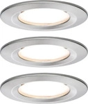 Paulmann LED-DECKENLEUCHTE Alu 7.8x3.0x7.8 cm, Energieeffizienzklasse: F