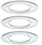 Paulmann LED-DECKENLEUCHTE Alu, Chrom 7.8x4.5x7.8 cm, Energieeffizienzklasse: F