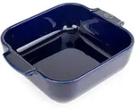 Peugeot Auflaufform, Blau, Keramik, 21x6x17.5 cm, Kochen, Auflaufformen