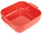 Peugeot Auflaufform, Rot, Keramik, 21x6x17.5 cm, Kochen, Auflaufformen