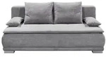Mid.you Schlafsofa, Silber, Kunststoff, Uni, F&uuml;llung: Polyester, 208x93x105 cm,