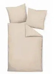 Janine Bettwäsche, Beige, Natur, Textil, Uni, 135x200 cm, Textiles Vertrauen - Janine Bettwäsche, Beige, Natur, Textil, Uni, 135x200 cm, Textiles Vertrauen -
