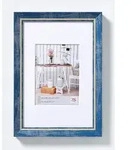 walther design Bilderrahmen, Blau, Kunststoff, 20.5x26.5x2 cm, Bilder und Zubeh&ouml;r,
