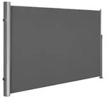 Modante Markise, Grau, Dunkelgrau, Textil, 300x180 cm, Sonnen- & Sichtschutz,
