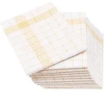 Zollner Geschirrt&uuml;cher,, Gelb, Textil, 50x70 cm, Oeko-Tex&reg; Standard 100,...