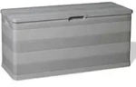 vidaXL Gartenbox, Hellgrau, Kunststoff, Rechteckig, 117x56x45 cm, Aufbewahrung &