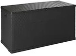 vidaXL Gartenbox,, Anthrazit, Naturmaterialien, 56x63x120 cm, Aufbewahrung &
