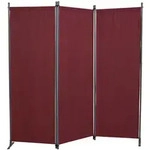 Boxxx Sichtschutz, Grau, Bordeaux, Metall, Textil, 165x165x51 cm, Sonnen- &