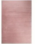 Esprit Hochflorteppich Esp-4223-25, Rosa, Textil, Uni, rechteckig, 70x140 cm,