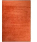 Esprit Hochflorteppich Loft, Orange, Textil, Uni, quadratisch, 200x200 cm, Textiles