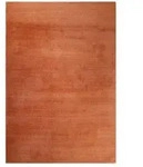 Esprit Hochflorteppich Loft, Orange, Textil, Uni, rechteckig, 80x150 cm, Textiles