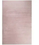 Esprit Hochflorteppich Esp-4223-25, Rosa, Textil, Uni, rechteckig, 80x150 cm,