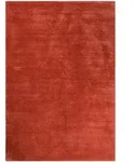Esprit Hochflorteppich Loft, Rot, Textil, Uni, rechteckig, 80x150 cm, Textiles