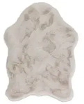 Sch&ouml;ner Wohnen Kunstfell Tender, Creme, Textil, Tierform, 60x90 cm, f&uuml;r