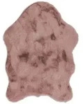 Sch&ouml;ner Wohnen Kunstfell Tender, Altrosa, Textil, Tierform, 60x90 cm, f&uuml;r