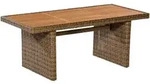 Gardenson Gartentisch, Akazie, Natur, Kunststoff, Metall, Holz, Akazie, Hartholz,