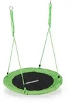 Relaxdays Nestschaukel, Mehrfarbig, Kunststoff, Metall, 90x150x90 cm, Outdoor