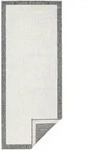 Hanse Home L&auml;ufer Twin, Creme, Grau, Kunststoff, Bord&uuml;re, rechteckig, 80x350 cm,