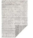 Hanse Home Outdoorteppich Twin Supreme, Creme, Grau, Kunststoff, geometrisch,