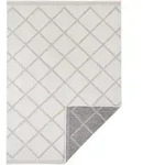 Hanse Home Outdoorteppich Twin Supreme, Creme, Grau, Kunststoff, Raute, rechteckig,
