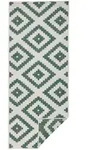 Hanse Home Outdoorteppich Twin, Creme, Gr&uuml;n, Kunststoff, Raute, rechteckig,...