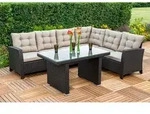 Gardenson Gartenset, Braun, Beige, Metall, Kunststoff, 2-teilig, F&uuml;llung: