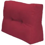 Beautissu Palettenkissen, Rot, Textil, 40x20x60 cm, Outdoor-Kissen,...