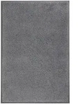 wash+dry Fussmatte Smokey Mount, Dunkelgrau, Textil, Uni, rechteckig, 50x75 cm,