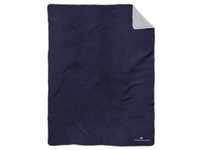 Tom Tailor Decke, Blau, Textil, Uni, 150x200 cm, Oeko-Tex® Standard 100, Double