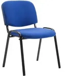 CLP Besucherstuhl, Blau, Metall, 53x83x53 cm, Arbeitszimmer, Besucherst&uuml;hle