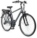 Telefunken E-Bike, Anthrazit, Metall, 110 cm, Freizeit, E-Mobilit&auml;t, E-Bikes