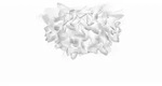 Slamp Deckenleuchte Veli Foliage, Wei&szlig;, Kunststoff, Bl&auml;tter,Bl&auml;tter, rund,rund, 16