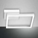 Fabas Luce LED-DECKENLEUCHTE Wei&szlig; 30x5.5x30 cm, Energieeffizienzklasse: E