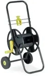 Relaxdays Schlauchwagen, Schwarz, Kunststoff, Metall, 44x76.5x41 cm, Gartenzubeh&ouml;r,