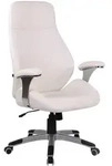 CLP Chefsessel, Wei&szlig;, Kunststoff, 74x116x64 cm, Arbeitszimmer, B&uuml;rost&uuml;hle,