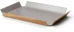 Continenta Serviertablett,, Beige, Naturmaterialien, 41x5x30 cm, Tischkultur &