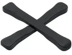 Spring Topfuntersetzer Flexi, Schwarz, Metall, Kunststoff, l&auml;nglich, 2x22x9 cm,