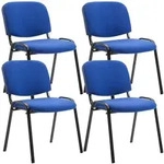 CLP Besucherstuhl, Blau, Metall, 53x83x53 cm, Arbeitszimmer, Besucherst&uuml;hle