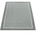 Paco Home Outdoorteppich, Grau, Textil, Rechteckig, 80x150 cm, strapazierf&auml;hig, f&uuml;r