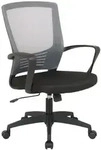 CLP Drehstuhl, Grau, Schwarz, Kunststoff, 58x91x53 cm, Arbeitszimmer, B&uuml;rost&uuml;hle,
