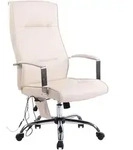 CLP Chefsessel, Creme, Metall, 63x114x72 cm, Arbeitszimmer, B&uuml;rost&uuml;hle, Chefsessel