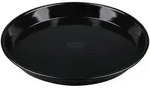 Dr.Oetker Pizzablech Tradition Emaille, Schwarz, Metall, 3 cm, antihaftbeschichtet,