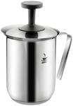 Gefu Milchsch&auml;umer, Schwarz, Edelstahl, Metall, Kunststoff, 800 ml, 19.5 cm, Kochen,
