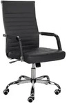 CLP Drehstuhl, Schwarz, Metall, 51x98x63 cm, Arbeitszimmer, B&uuml;rost&uuml;hle, Drehst&uuml;hle