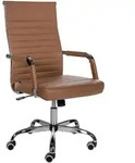 CLP Drehstuhl, Hellbraun, Metall, 51x98x63 cm, Arbeitszimmer, B&uuml;rost&uuml;hle,